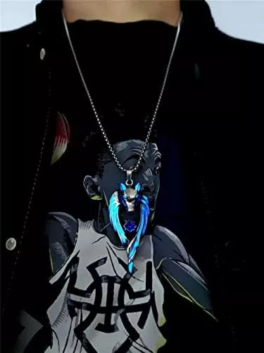 Collar Lobo Acero - Brilla en la Oscuridad - Image 2