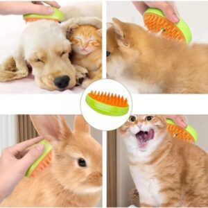 Cepillo 3 en 1 Para Mascotas – Cuida, Cepilla y Protege