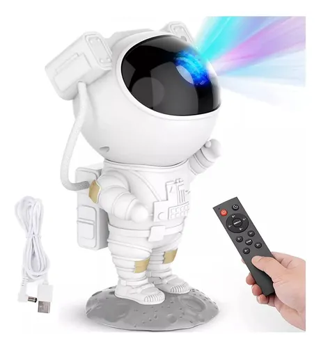 Astronauta Proyector de Galaxias Grande Con Parlante