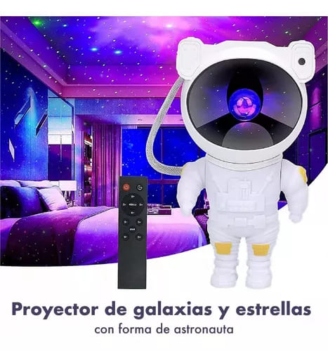 Astronauta Proyector de Galaxias Grande Con Parlante - Image 4