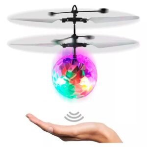 Bola Voladora Helicoptero Dron USB con Colores