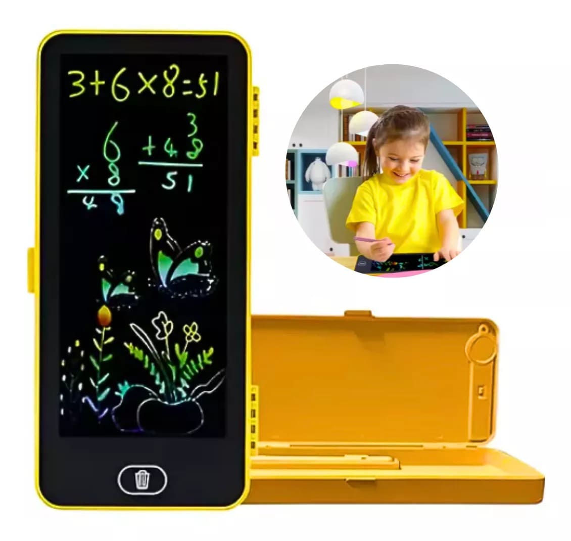 Pizarra Cartuchera LED Multicolor