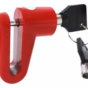 Trabadiscos Blindado Para Moto Traba de Seguridad Anti Robo