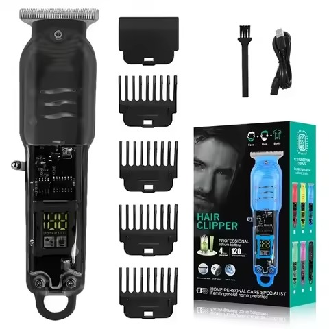 Maquina Corta Pelo Profesional Afeitadora Cabello Barba USB