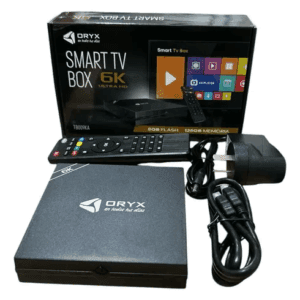 Android TV Box 128GB + 8GB RAM – Ultra Rápido y Calidad 4K