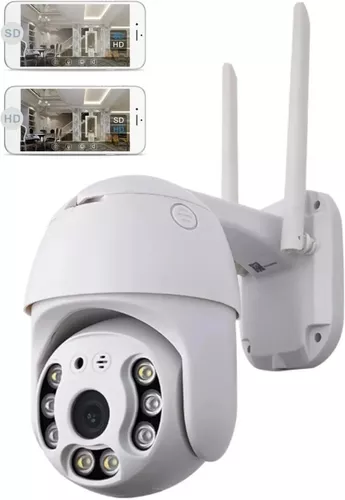 Cámara de Seguridad Domo Exterior WIFI IP 2MP 1080p HD