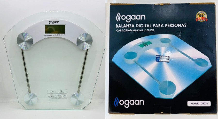 Balanza Personal Digital Redonda Hasta 180KG