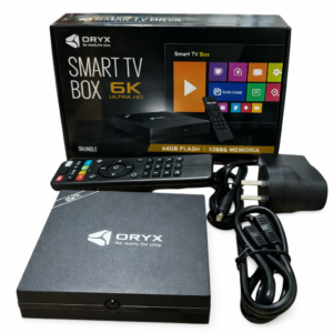 Android TV Box 128GB + 8GB RAM – Ultra Rápido y Calidad 4K