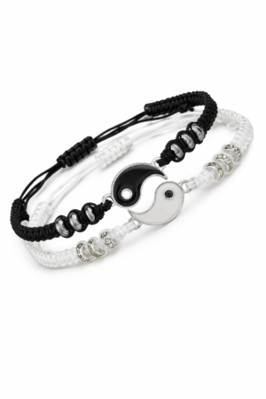 Par de Pulseras Yin Yang